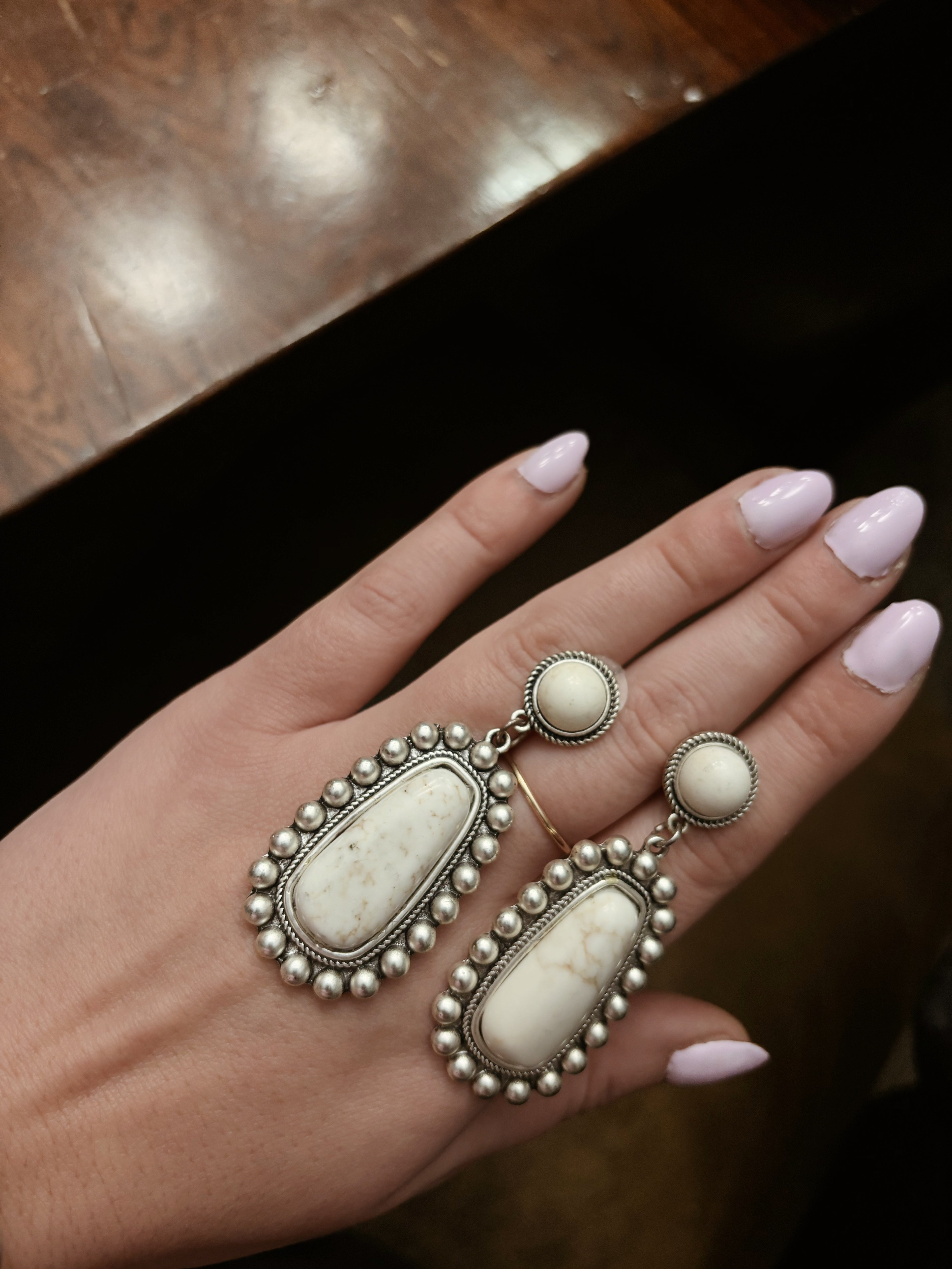 Wild Horse Turquoise Earrings