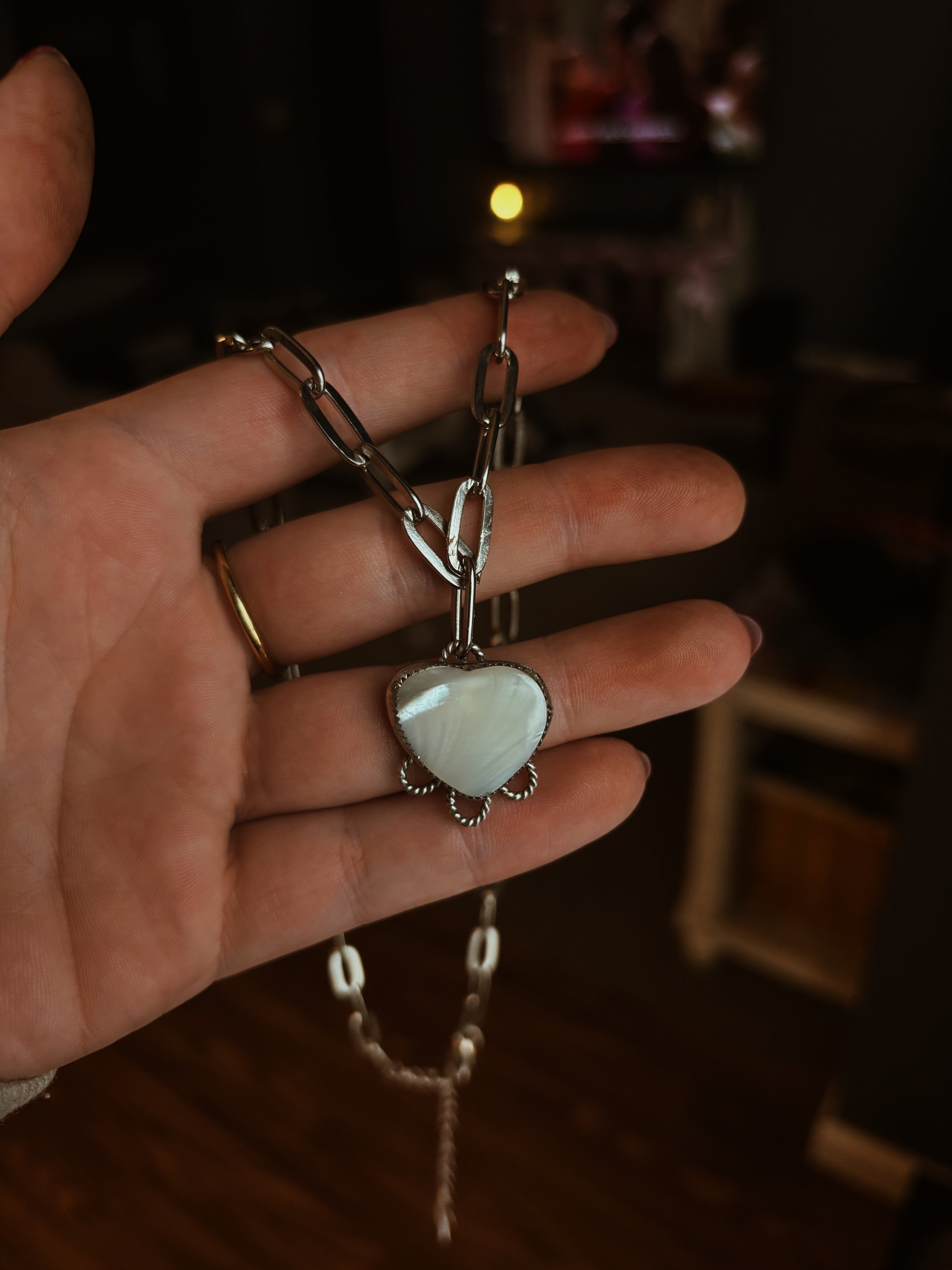 Mother of pearl necklace